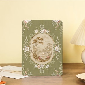 Flower Mirror iPad Case with Pencil Holder For iPad Air 7 6 5 iPad 9.7&quot; 10.2&quot; 10.9&quot; 12.9&quot; iPad Pro 9.7&quot; 11&quot; 12.9 inch iPad Mini 7 6 5 2025