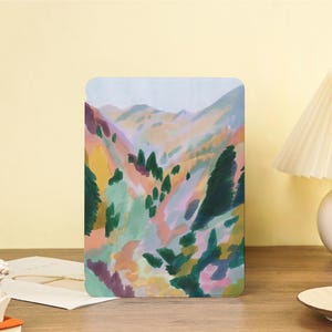 Abstract Blur Color iPad Case with Pencil Holder Cover for iPad Mini 5/6/7 iPad Air 4/5/6/7 13 inch iPad Pro 9.7&quot; 11&quot; 12.9&quot; iPad 11/10/9 Gen