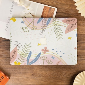 Minimalist Leaf MacBook New Laptop Cover Fit MacBook Pro 13/14/15/16 A3401 A3403 Air 15/13/11 2025 M4  A3240 A3241 2024 2023 M3 M2 Ret 13 15
