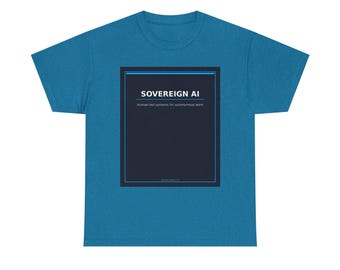 Sovereign AI T-Shirt, AI Builder Shirt, Automation Engineer Gift