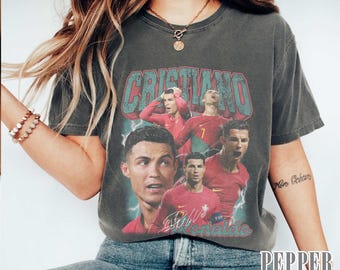 Ronaldo Portugal Comfort Colors Vintage Shirt