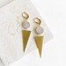 see more listings in the Earrings ~ Gold Fashion section