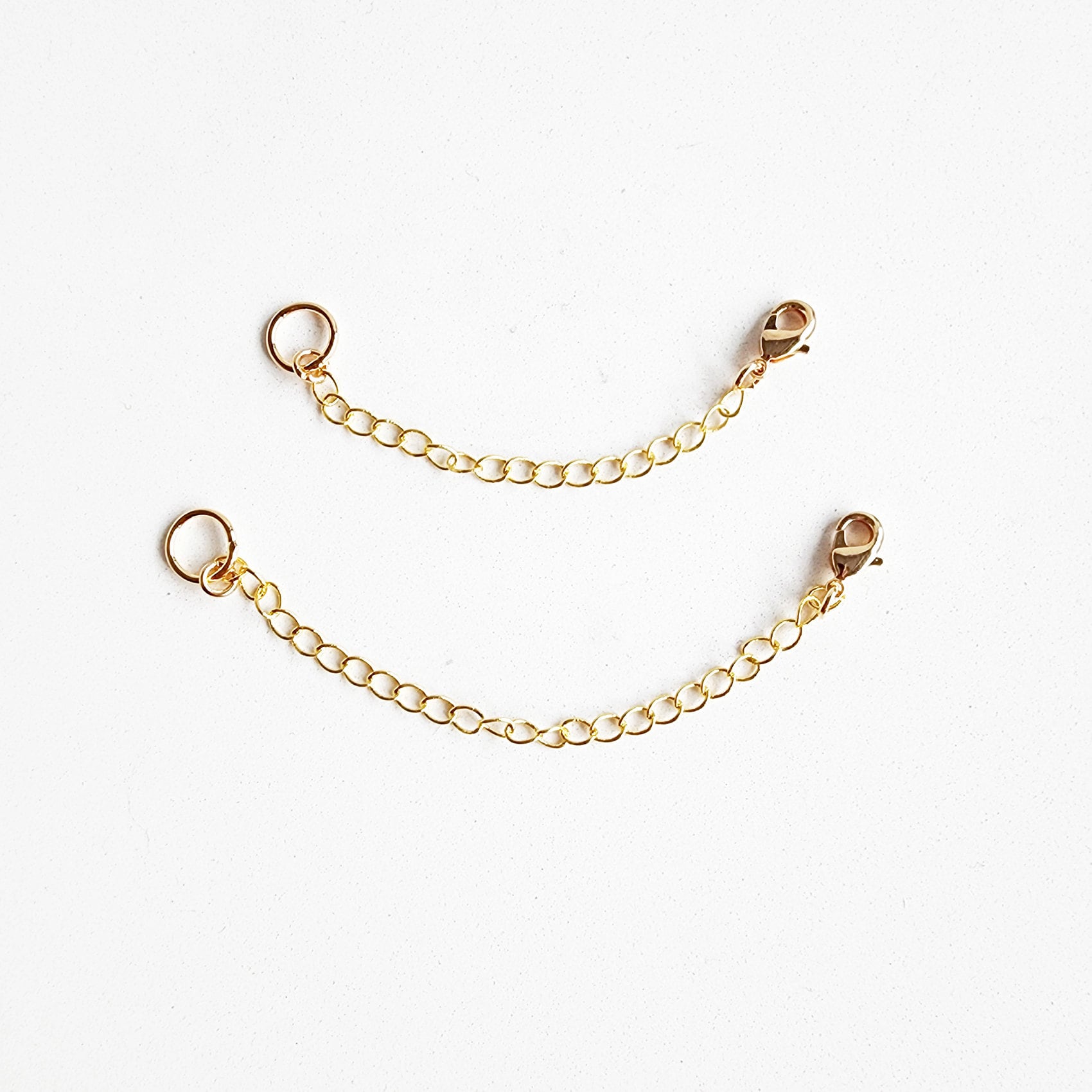 Chain Extender in Gold and Silver Plated. Extra Chain for Adjustable  Necklace. Necklace Extender 