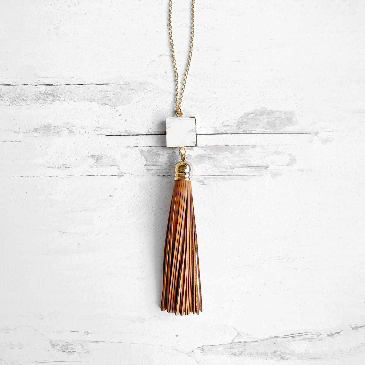 OX JEWELRY High-End SILVER CLASSIC TASSEL NECKLACE - アクセサリー