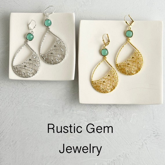 Turquoise hotsell chandelier earrings