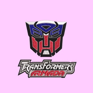 Transformers Armada Embroidery Design