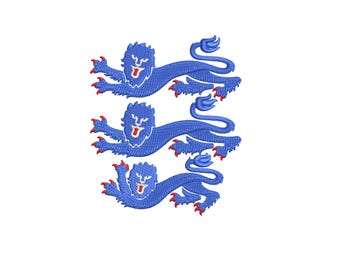 Diseño de bordado del logotipo de Inglaterra