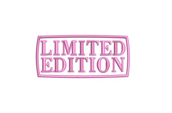 LIMITED EDITION Embroidery Patch Design