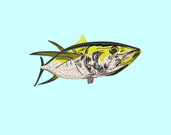 Fish Embroidery Design