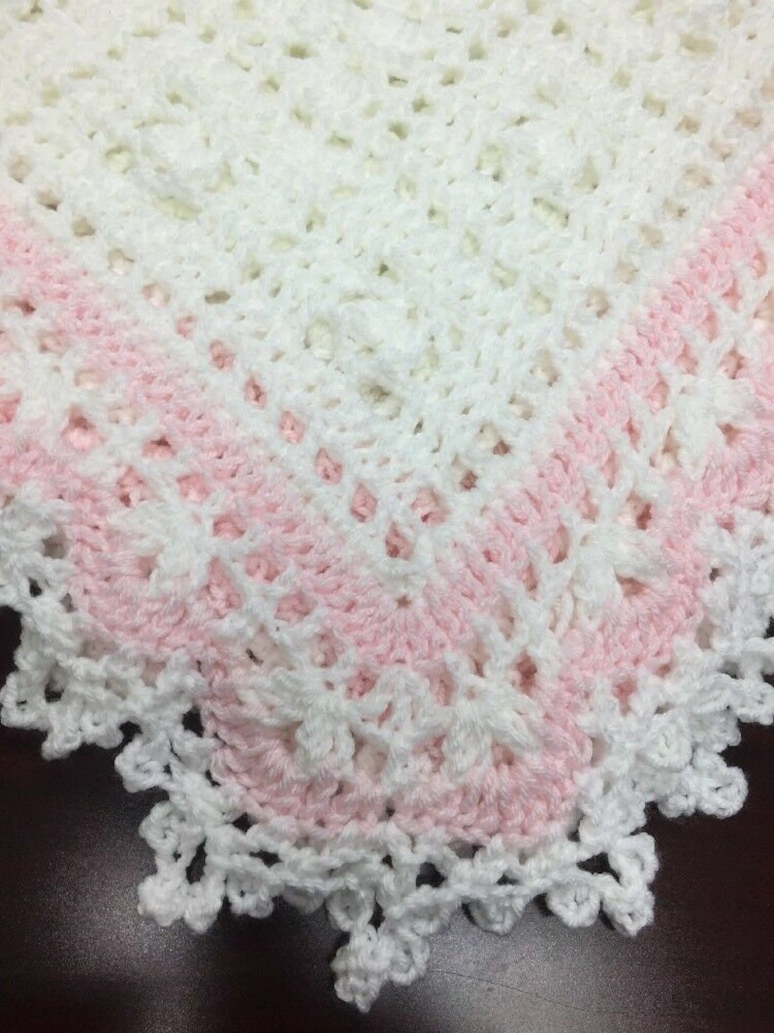 Crochet Sweet Dreams Baby Blanket/Afghan/Throw Ivory White Etsy