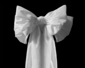 Wedding pew bows by charmingbows.com FREE SHIPPING