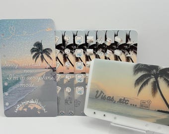 Holiday Vellum Wallets, Savings Trackers, Budget Binder Inserts