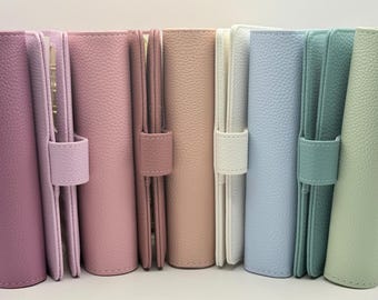 Luxury Pebble A6 Binder With Golden Rings