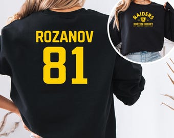 Hollanov oversize sweatshirt - hollanov oversize tshirt - hockey romance shirt