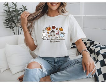 Autumn Season T-shirt: Oversized Reader Gift