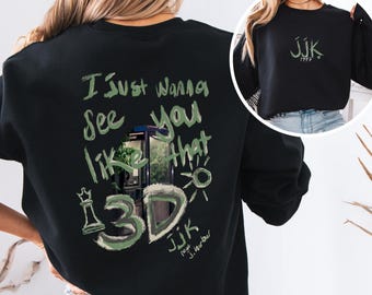 Oversized Graphic sweatshirt - 3d
