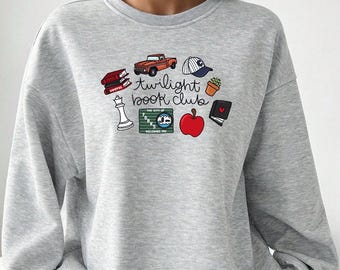 Sweatshirt vampierboekenclub, cadeau boekenliefhebber