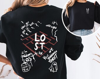 Oversized Graphic sweatshirt -lost