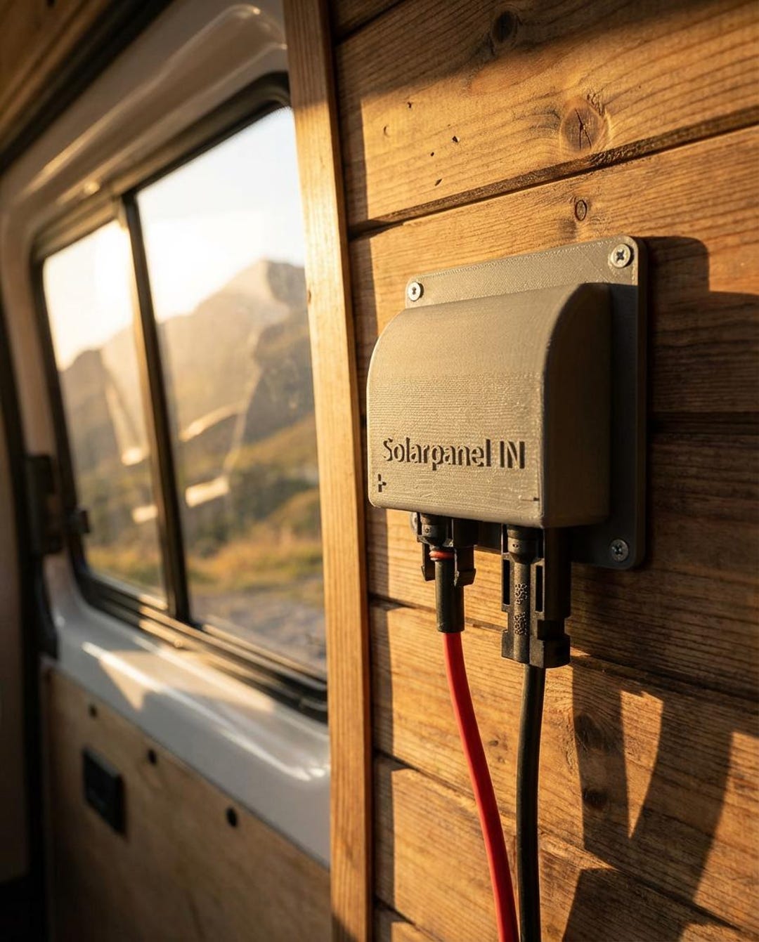 MC4 Solar Panel Cable Entry Box for Camper Van | Van Life Solar ...
