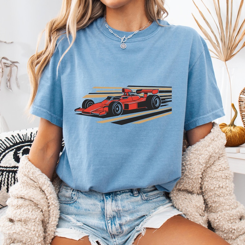 Simple Racing Shirts Retro Open Wheel Race Car Shirt, Vintage Motorsport Graphic Tee, Racing ...