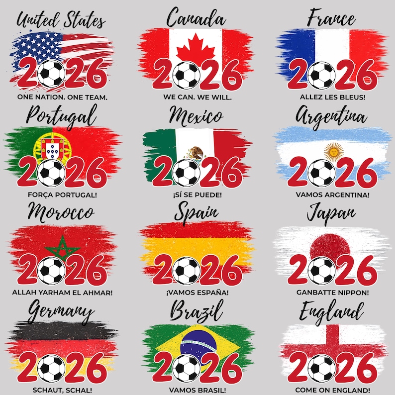 world cup 2026 soccer shirt national football country fan tee