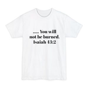 Inspirational Faith-Based T-Shirt, Bible Verse Tee, Spiritual Gift, Christian Apparel, Casual Wear, Religious Merchandise