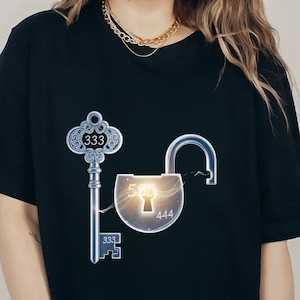 Manifest Angel Number T-Shirt: Spiritual Law of Attraction Tee