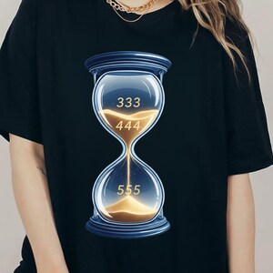 Manifest Angel Number T-Shirt: Law of Attraction Spiritual Tee