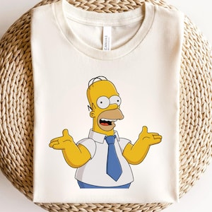 The Simpsons Retro Graphic Tee - 90s Cartoon Fan Shirt
