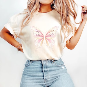 Manifest Angel Number T-Shirt: Law of Attraction Spiritual Tee
