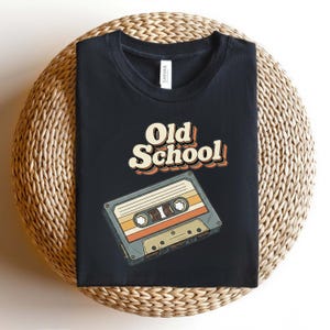 Retro Cassette Tape T-Shirt: 80s 90s Vintage Music Tee