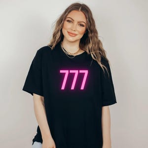 777 Manifestation T-Shirt: Unisex Angel Number Tee, Law of Attraction Gift
