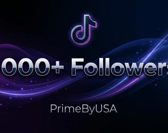 Schnelles Wachstum der TikTok-Follower | 1000+ Anhänger Paket | Social Media Marketing Service