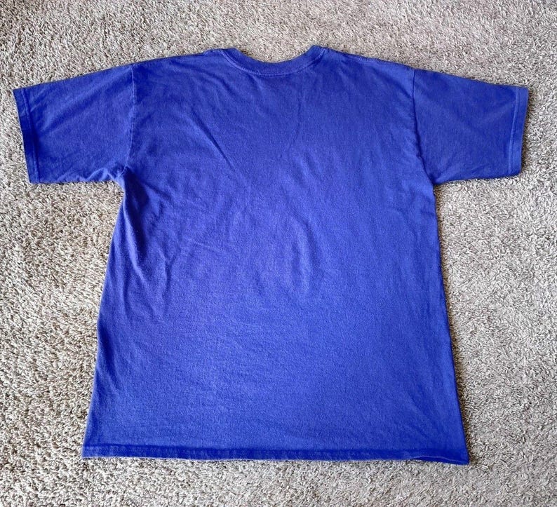Camiseta vintage de Campanilla de Walt Disney World para hombre, talla XL, con estampado morado. imagen 4
