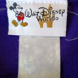 Camiseta vintage de Campanilla de Walt Disney World para hombre, talla XL, con estampado morado. imagen 3