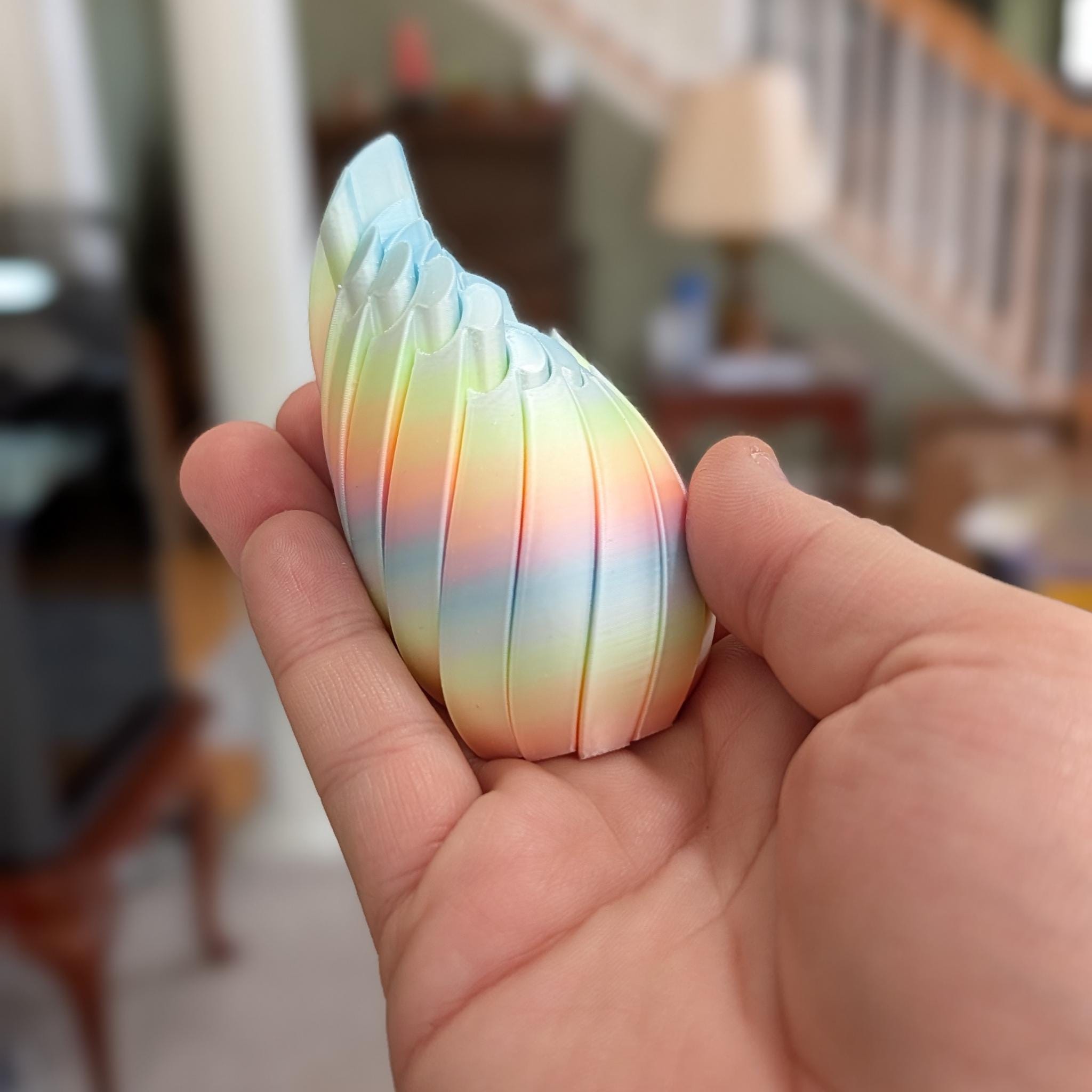 Slime Fidget Telescoping Slime Egg Fidget Toy - 3D Printed Sliding Sensory Toy - Etsy