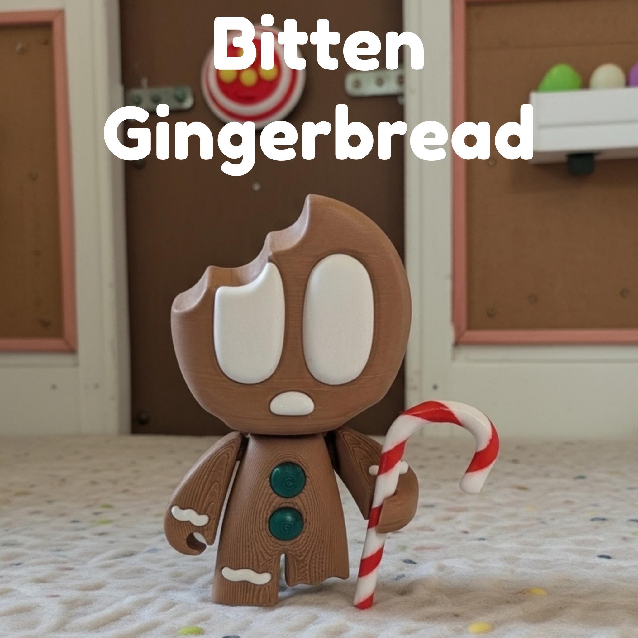 3D Printed Gingerbread Christmas Figure | Holiday Decor - Etsy