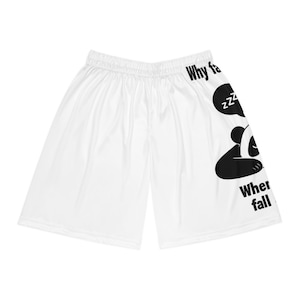 Panda Print Basketball Shorts: Comfy Polyester Lounge Wear