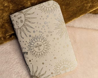 Mini handmade softcover notebook on Astres Lokta paper - bullet journal notes