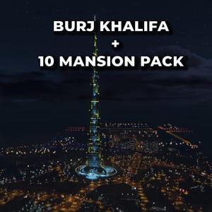 fiveM| BURJ KHALIFA| Roleplay| Mlo | Highly Optimized | High Quality |Free Mansions Pack