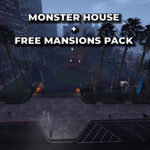 fiveM |Monster House| Roleplay| Mlo | Highly Optimized | High Quality |Free Mansion Pack