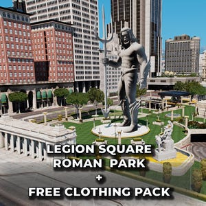 fiveM |Legion Square | Roleplay| Mlo | Highly Optimized | High Quality |Free Clothingfive Pack