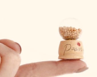 miniature peanut dispenser decor.