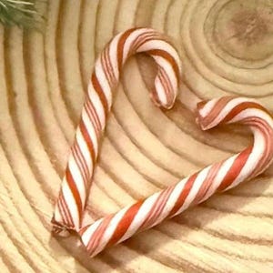 miniature candy canes- set of 5