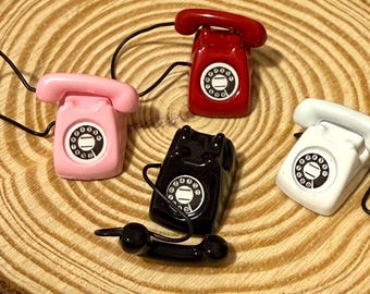 Miniature Telephone for Dollhouse