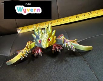Flexi Dragon Toy/Fidget/Figurine