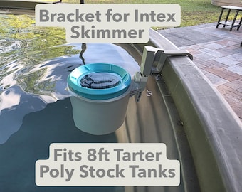 Intex Above Ground Pool Skimmer Bracket for Tarter 8ft Poly Stock Tank