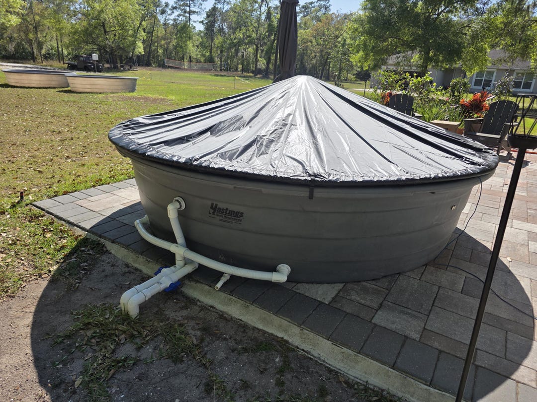 Stock Tank Pool PVC Cover Center Bracket V2 - Etsy