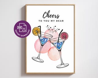 Birthday Money Gift Template PDF | DIY Birthday Gift for Girlfriend | Printable Birthday Card | Shopping Voucher | Instant Download