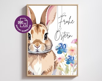 DIY Easter Money Gift | Printable Easter Money Gift | A5/A4/A3 Poster | Instant PDF Download